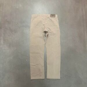 Peter millar collection men's tan wayfare 5 pocket chino pants stretch 32